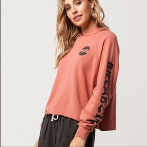 billabong cropped hoodie